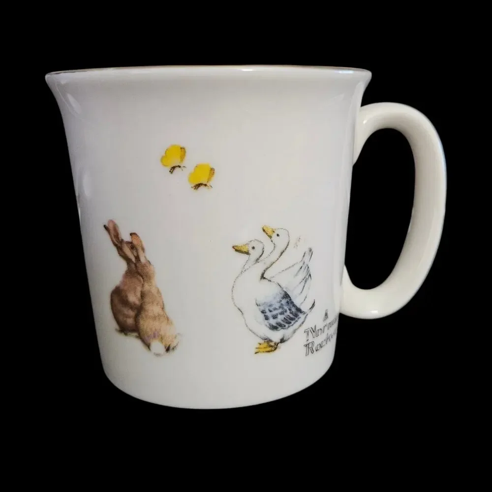 Norman Rockwell Spring Duet Gorham Fine China Plate Bowl Mug 3 Piece Set